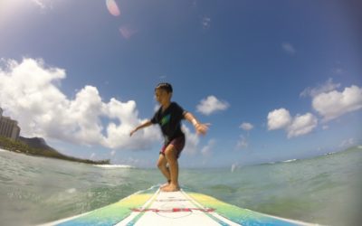 7/31(水)ワイキキ サーフィンレッスン