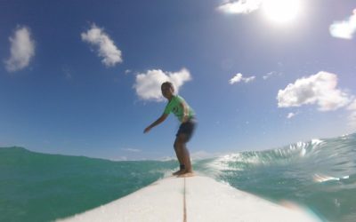 8/14(水) ワイキキ サーフィンレッスン