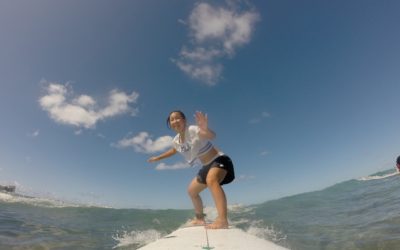8/19(月)ワイキキ サーフィンレッスン